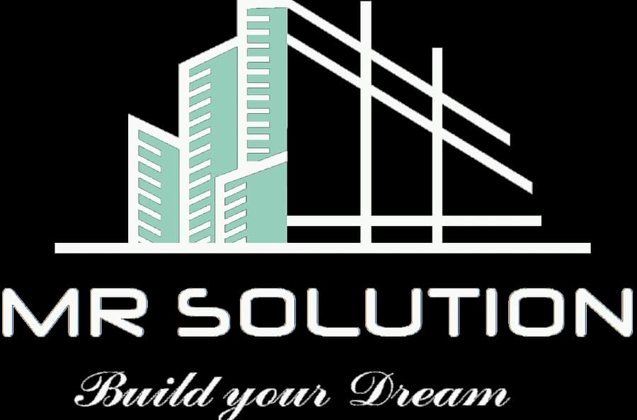 MR Solution logo for dark backgrounds