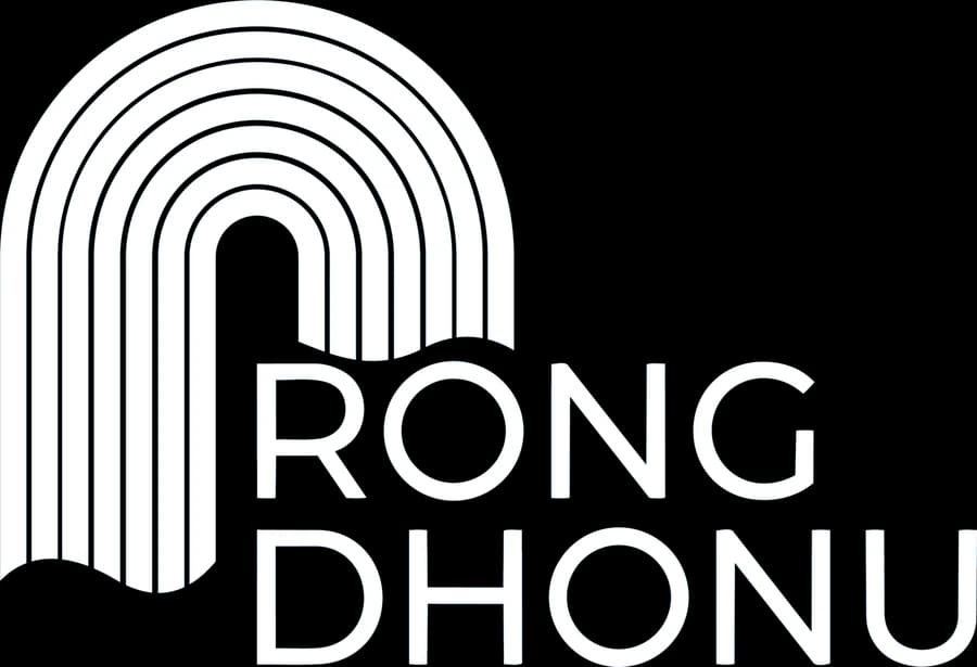 Rong Dhonu logo, reversed